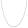 Sterling Silver 2.3mm Beveled Curb Chain Necklace