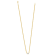 14K Yellow Gold with White Rhodium Diamond Curb 18 Inch Necklace