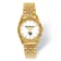 LogoArt West Virginia University Pro Gold-tone Gents Watch
