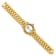 Mens Charles Hubert Gold-finish White Dial Watch