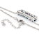 Blue Multi-Gemstone Bar Necklace In Sterling Silver 2.07ctw