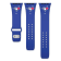 Gametime MLB Toronto Blue Jays Blue Silicone Apple Watch Band (42/44mm
M/L). Watch not included.