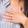 Sterling Silver Stackable Expressions Diamond Star Ring 0.035ctw