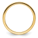 10K Yellow Gold 1.2mm Half Round Satin Stackable Expressions Band