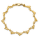 14k Yellow Gold Dolphin Link Bracelet