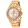 Oceanaut Men's Biarritz Rose Dial and Bezel, Rose Stainless Steel Watch