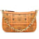 MCM Mini Aren in Cognac Shoulder Handbag