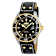 Invicta Pro Diver 43mm Black Dial Leather Band Quartz Watch