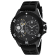 Oceanaut Men's Tide Black Dial, Black Rubber Strap Watch