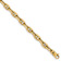 10k Yellow Gold 5.1mm Hand-polished Fancy Link Bracelet