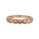 Champagne Cubic Zirconia 18k Rose Gold Over Sterling Silver Ring 2.02ctw