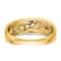 14K Yellow Gold Lab Grown Diamond SI1/SI2, G H I, Men's Band