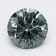 1.17ct Dark Blue Round Lab-Grown Diamond SI1 Clarity IGI Certified