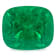 Panjshir Valley Emerald 9.7x8.3mm Rectangular Cushion 3.38ct