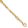 14k Yellow Gold 5.28mm Polished Fancy Link Bracelet