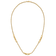 14K Yellow Gold Polished and Diamond-cut Fancy Link Rope Necklace