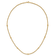 14K Yellow Gold Diamond-cut Beaded Rope Chain Necklace