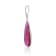 Red Pear Shaped Lab Created Ruby Sterling Silver Earrings 25ctw