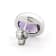 Purple Round Amethyst Sterling Silver Earrings 9ctw