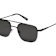 QUAY "BODYGUARD" Black Aviator Frame / Black Polarized Lenses Sunglasses