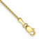10k Yellow Gold 1.25mm Spiga Link Bracelet