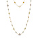Multi-Gem 14k Rose Gold 18" Necklace 16.79ctw