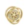 8-8.5mm Round White Freshwater Pearl with Diamond Accents 10K Yellow
Gold Pendant with Chain