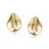 Raindrop Drop Earrings In 14K Gold Over Brass