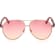 Swarovski Shiny Rose Tone Frames/Gradient Bordeaux Lens Sunglasses