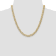 14k Yellow Gold 6.25mm Concave Mariner Chain 20 inch
