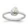 Rhodium Over Sterling Silver Polished Ladybug Children's Ring
