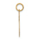 14K Yellow Gold Satin Boy Joy Charm