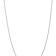 14k White Gold 1.3mm Heavy-Baby Rope Chain 14 Inches