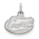 Rhodium Over Sterling Silver LogoArt University of Florida Extra Small Pendant