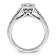 Rhodium Over 14K White Gold Lab Grown Diamond VS/SI GH, Cluster Ring 0.991ctw