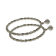 Off Park® Collection, Gold Tone Clear Crystal Oval Earring.