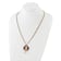 Glass Baron 22K Accent Gold-trim Dragon Gold-tone Necklace