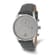 Charles Hubert Men's Stainless Steel Grey Dial Dual Time Watch