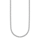 Rhodium Over Sterling Silver 4.0mm Cable 24 Inch Chain