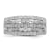 Rhodium Over 14K White Gold Diamond Band 0.88ctw