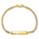 14k Yellow Gold Polished Mariner Link ID Bracelet