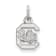 Rhodium Over Sterling Silver LogoArt University of South Carolina Extra
Small Pendant