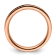 14K Rose Gold Over Sterling Silver Stackable Expressions and Diamonds
Ring 0.195ctw