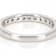 Polished Lab-Grown Diamond Band Ring 0.50ctw In Sterling Silver