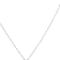 Oval Aquamarine and Cubic Zirconia Rhodium Over Sterling Silver Pendant
with chain, 1.13ctw