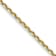 10k Yellow Gold 0.95mm Solid Diamond-Cut Cable 18 Inch Chain