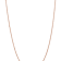 14k Rose Gold 1.8mm Solid Diamond-Cut Rope 16 Inch Chain