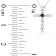 0.18ctw Sapphire and Diamond Cross Pendant in 14k White Gold