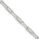 Sterling Silver 2.75mm Elongated Open Link Chain Necklace