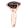 Garnet 14K Rose Gold Ring 15.00ctw